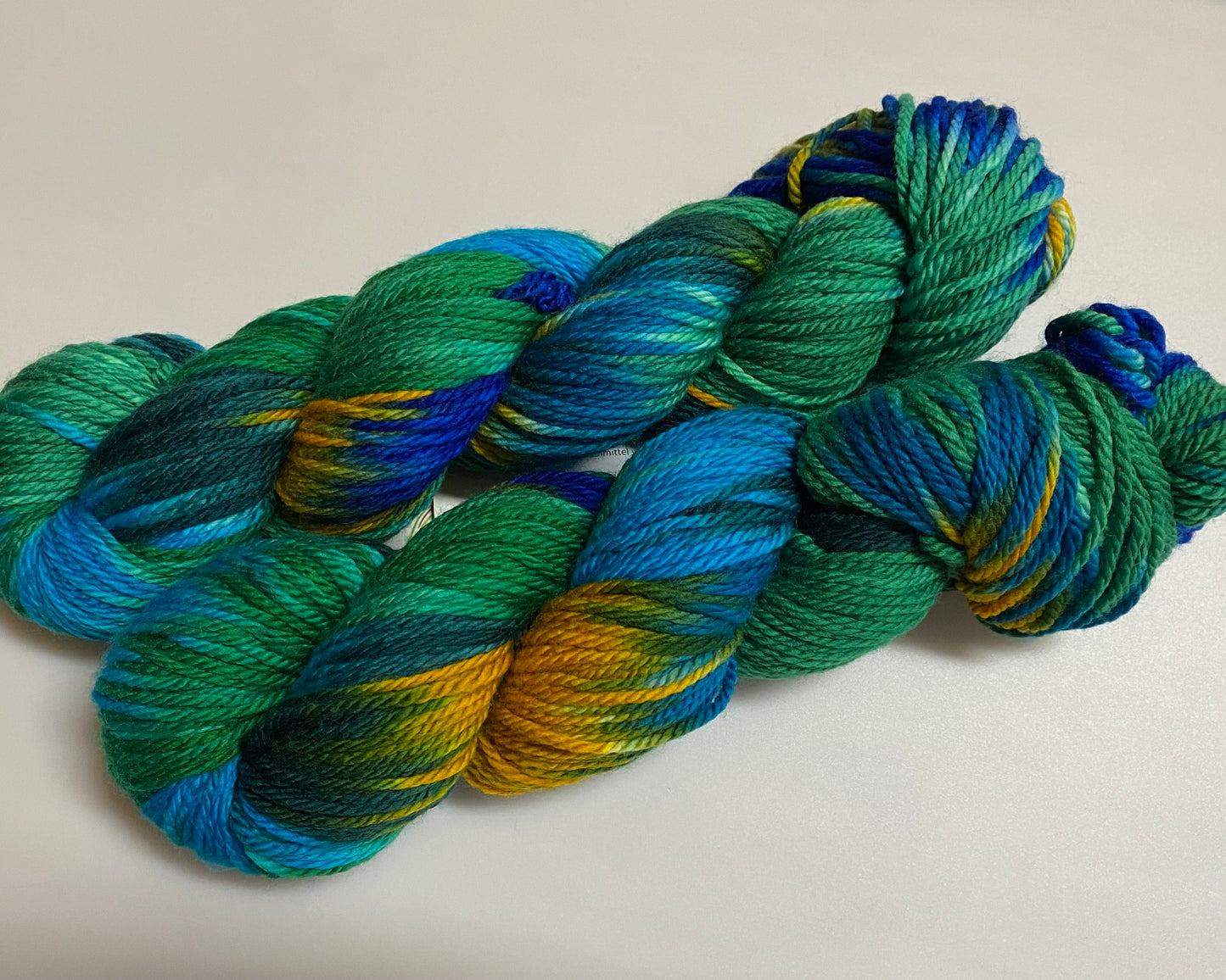 Merino 166 handgefärbtes Merinogarn 100g