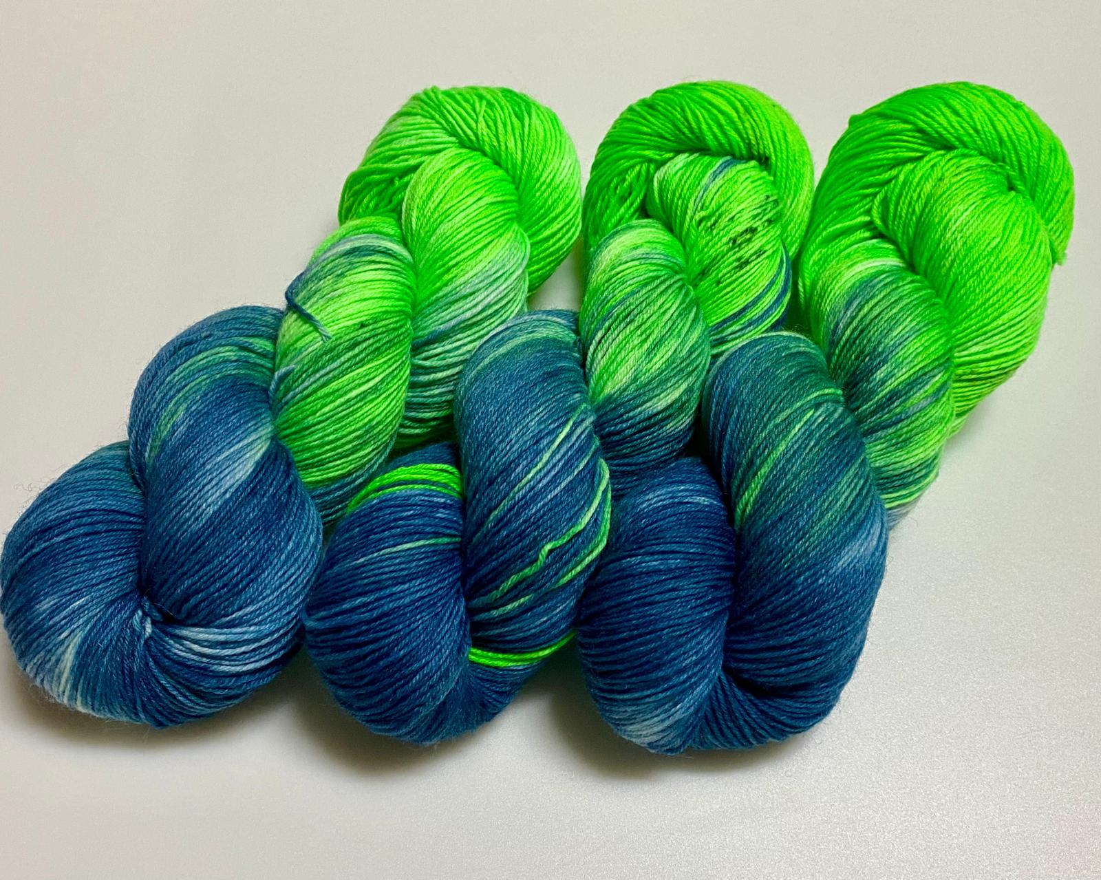 Fernersowo handgefärbte Wolle 4 - fach - Sonjas Wollanstalt