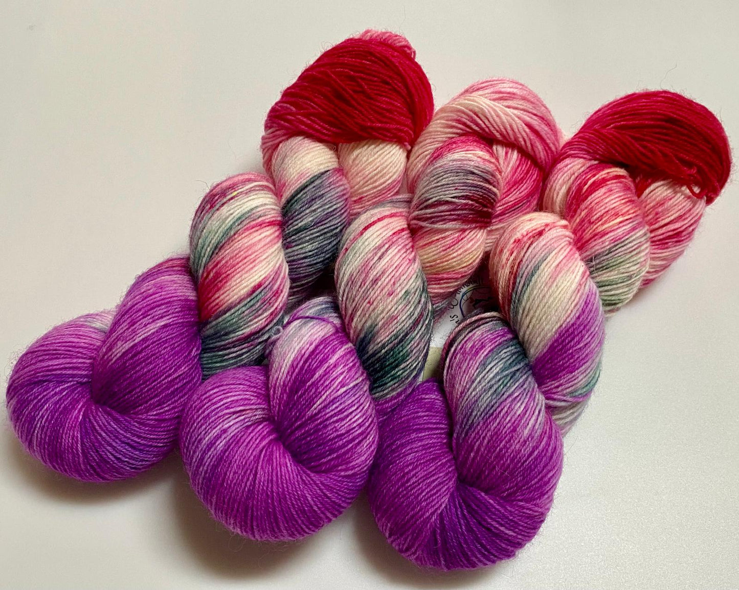 Basicsocks handgefärbte Sockenwolle