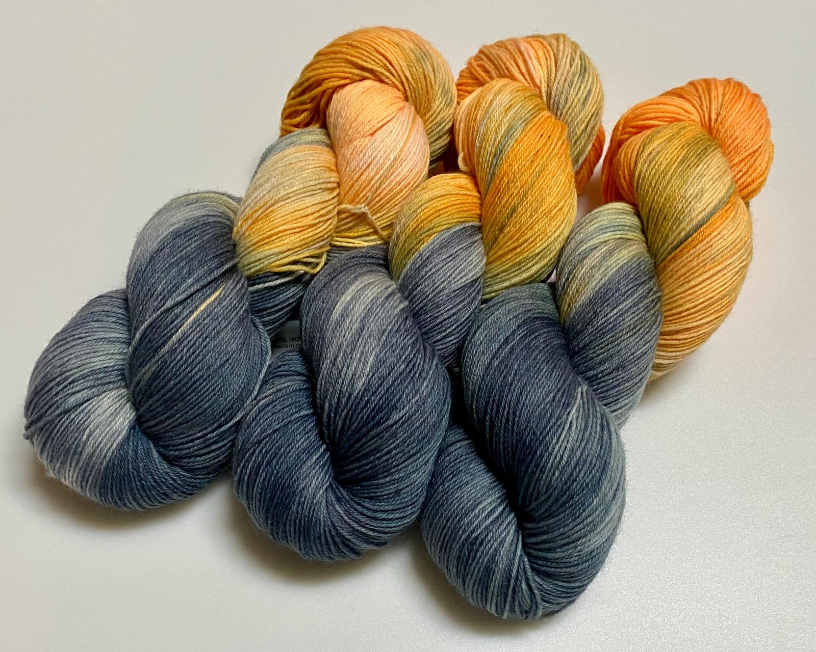 Fernersowo handgefärbte Wolle 4 - fach - Sonjas Wollanstalt