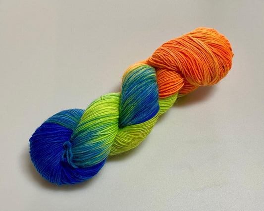 Basicsocks handgefärbte Sockenwolle