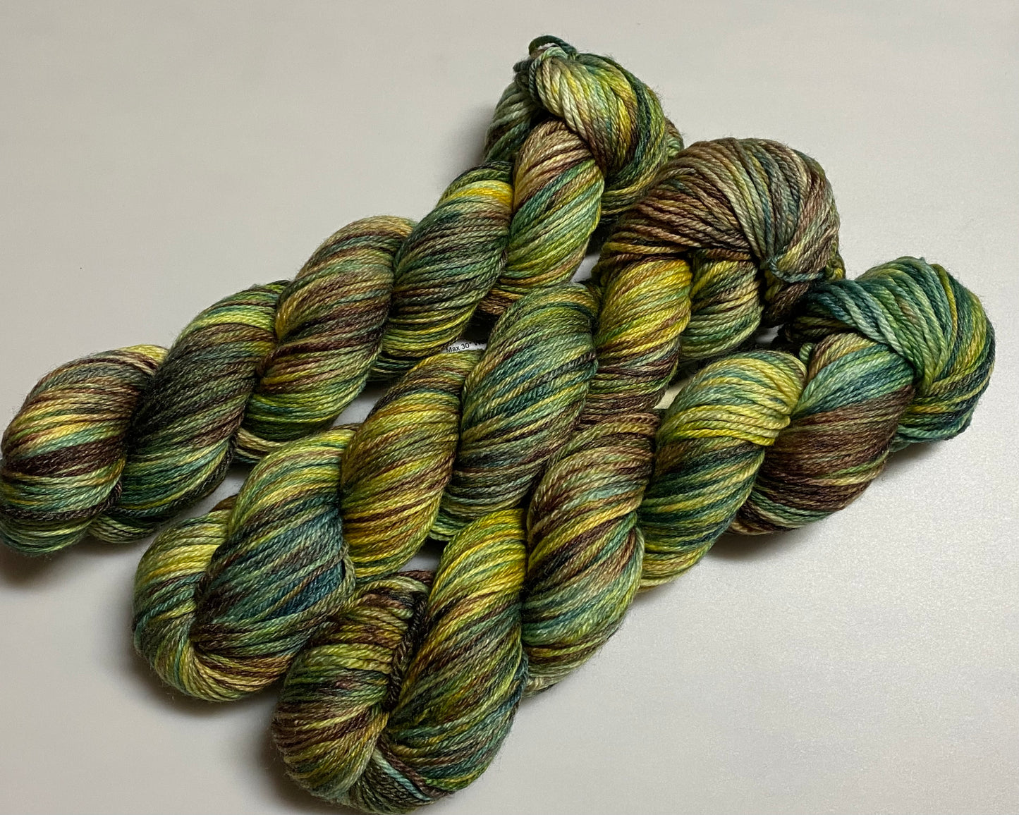Merino Bambus DK handgefärbtes Merinogarn mit Bambusfaser