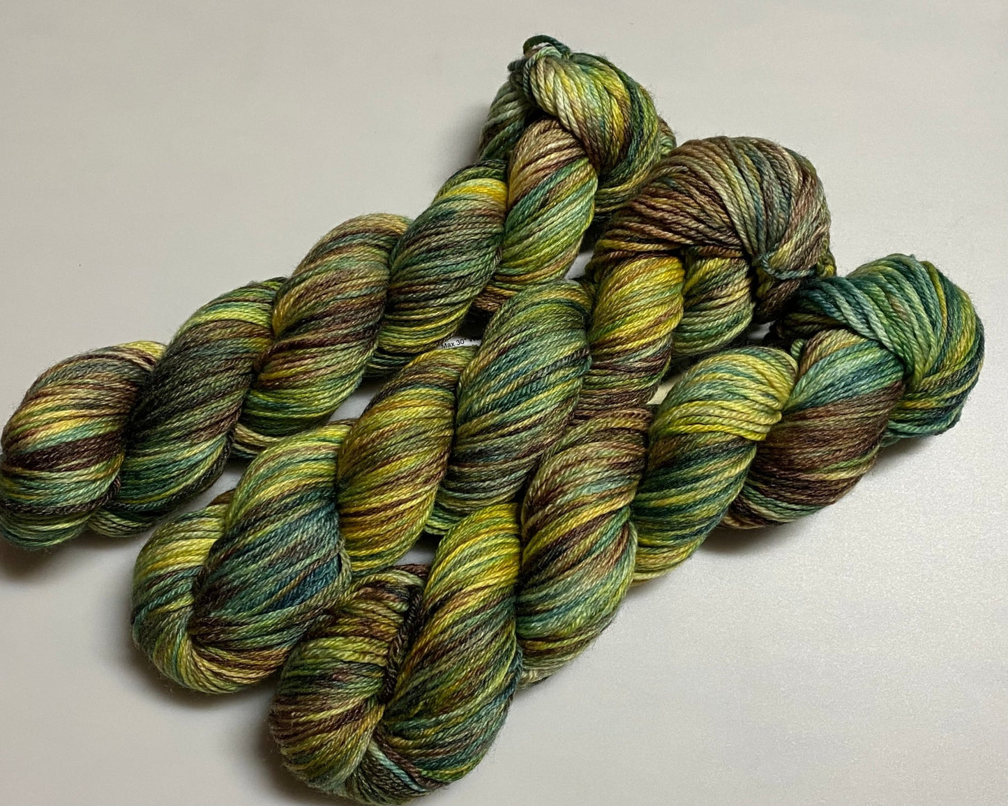 Merino Bambus DK handgefärbtes Merinogarn mit Bambusfaser - Sonjas Wollanstalt
