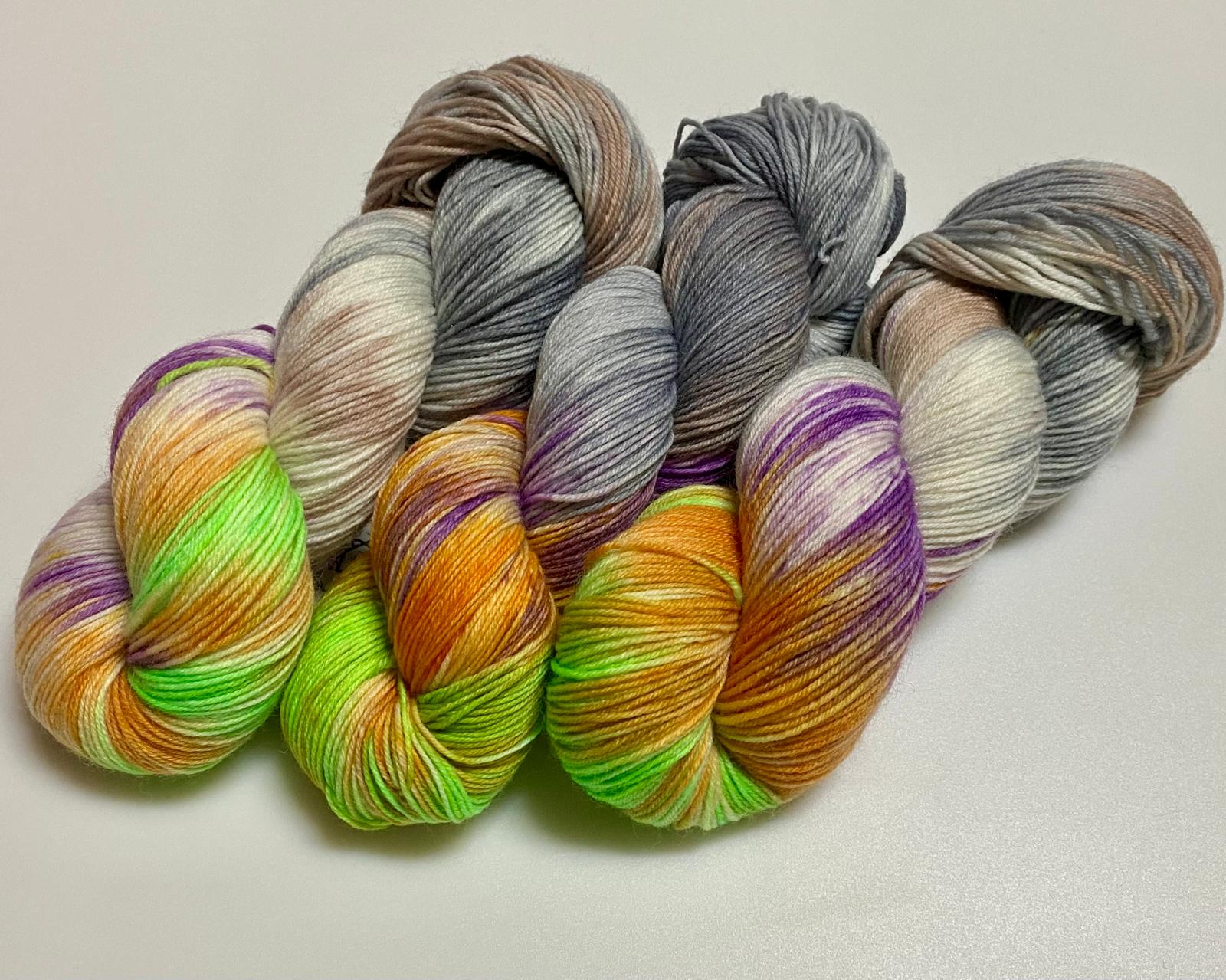 Fernersowo handgefärbte Wolle 4 - fach - Sonjas Wollanstalt