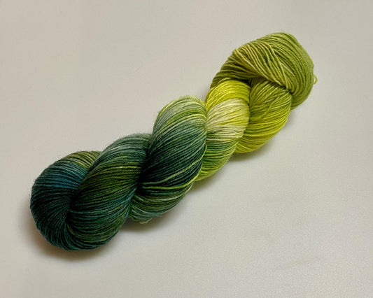 Basicsocks handgefärbte Sockenwolle