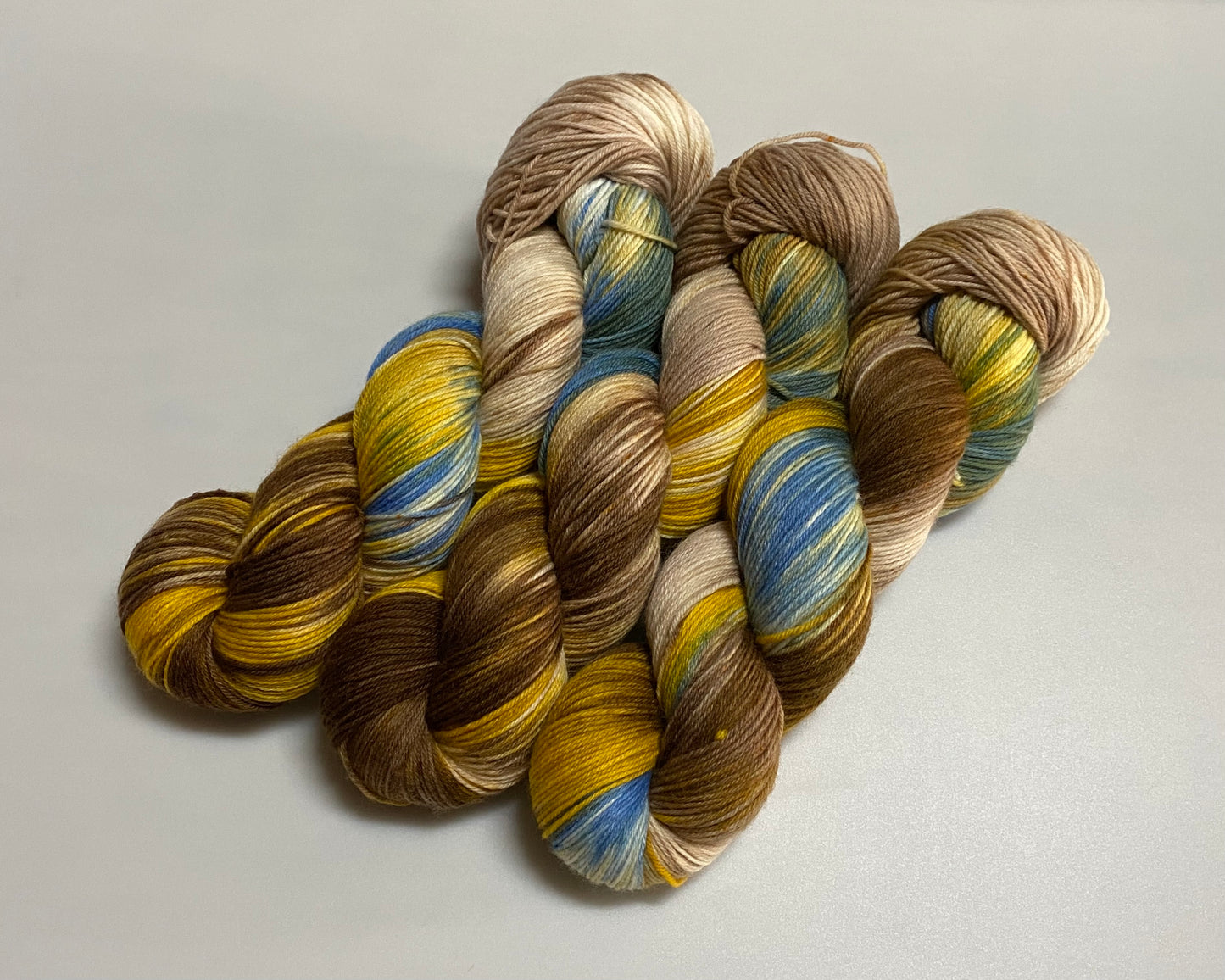 Fine Merino Socks 4-fach 100g handgefärbte Wolle