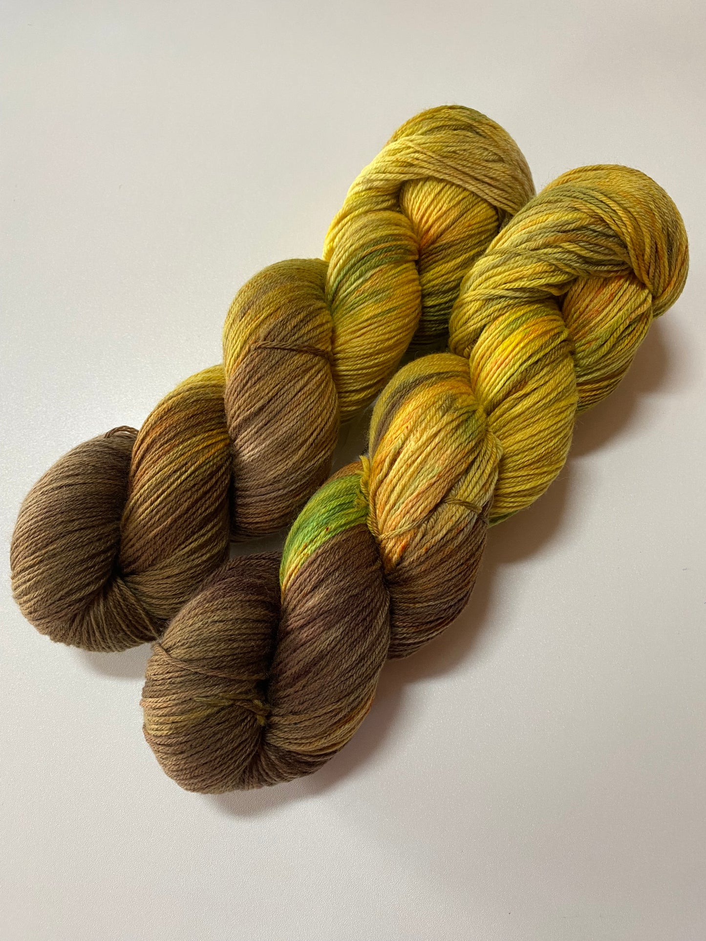 Hightwist, Handgefärbte Sockenwolle 4 Fach