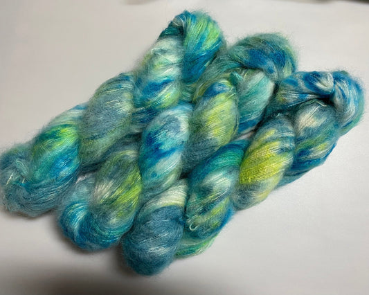 Dreamcloud Alpaka / Seide, handgefärbt 50g - Sonjas Wollanstalt