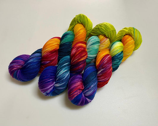 Fine Merino Socks 6 - fach 150g handgefärbte Wolle - Sonjas Wollanstalt