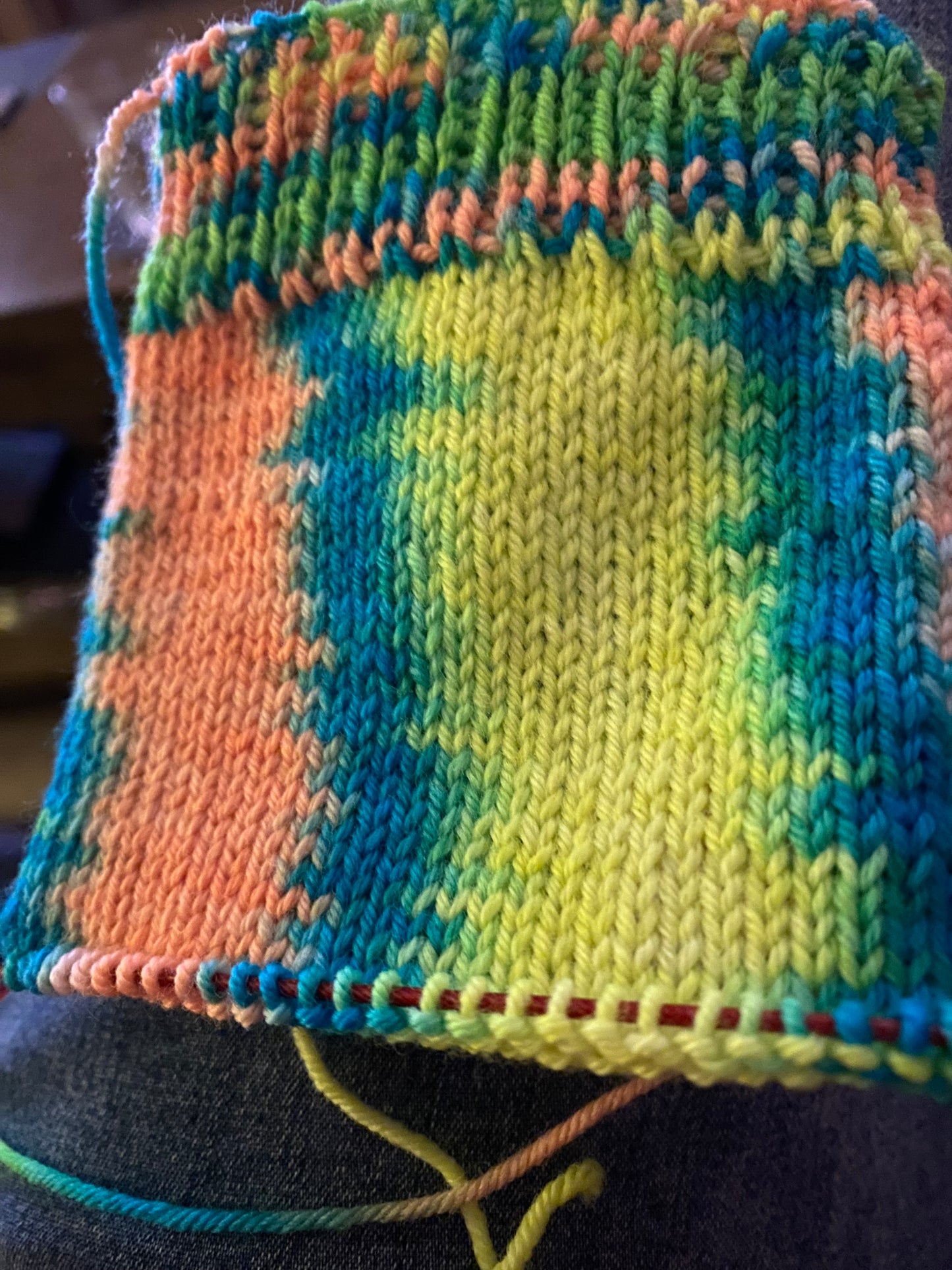 Hightwist, Handgefärbte Sockenwolle 4 Fach