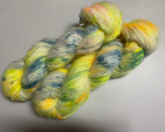 Dreamcloud Alpaka / Seide, handgefärbt 50g - Sonjas Wollanstalt