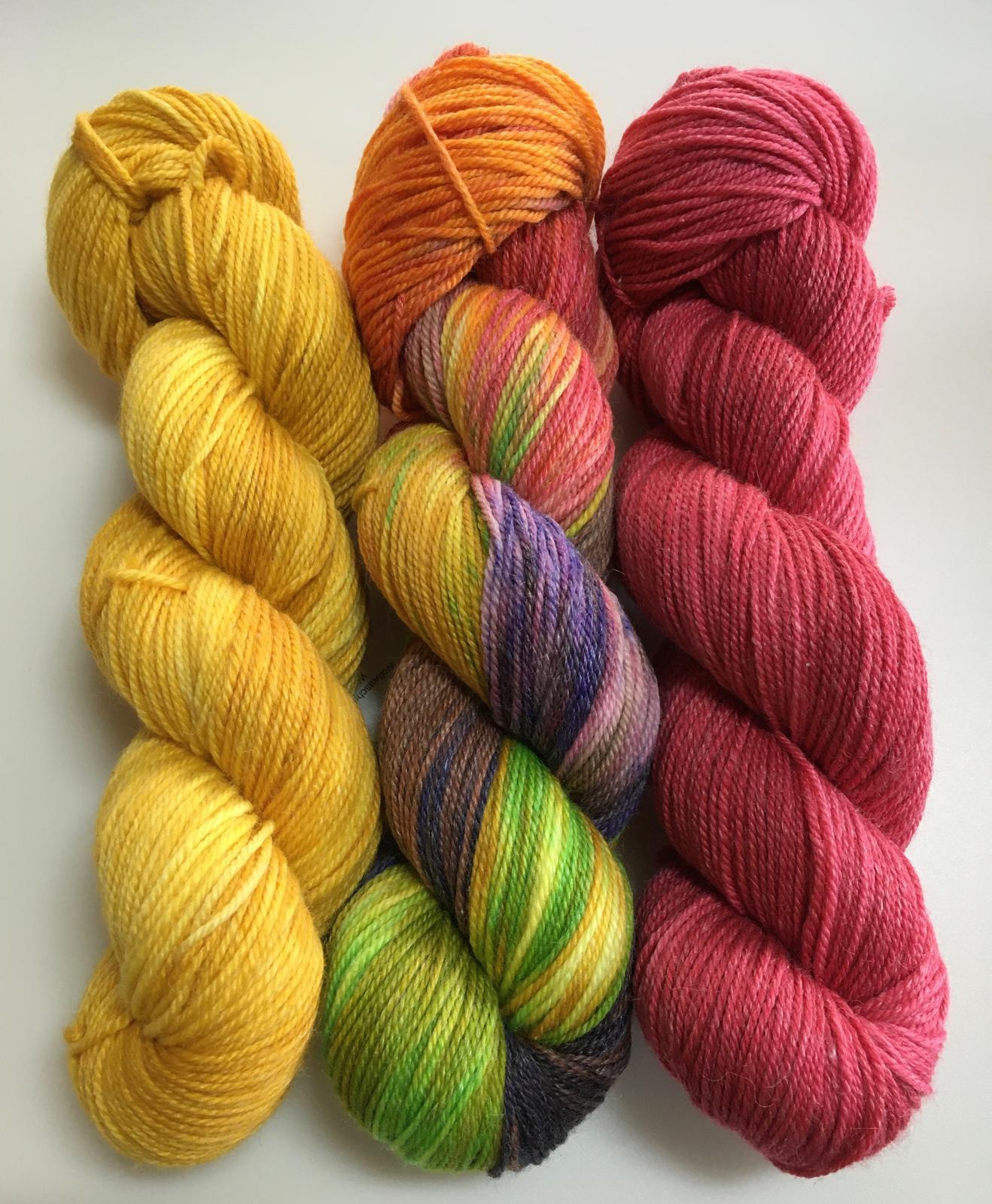 Rami Deluxe handgefärbte Wolle - Sonjas Wollanstalt