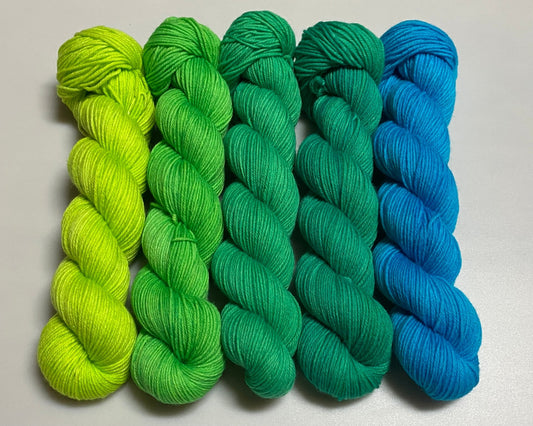 Fine Merino Socks ca. 20g handgefärbte Wolle - Sonjas Wollanstalt