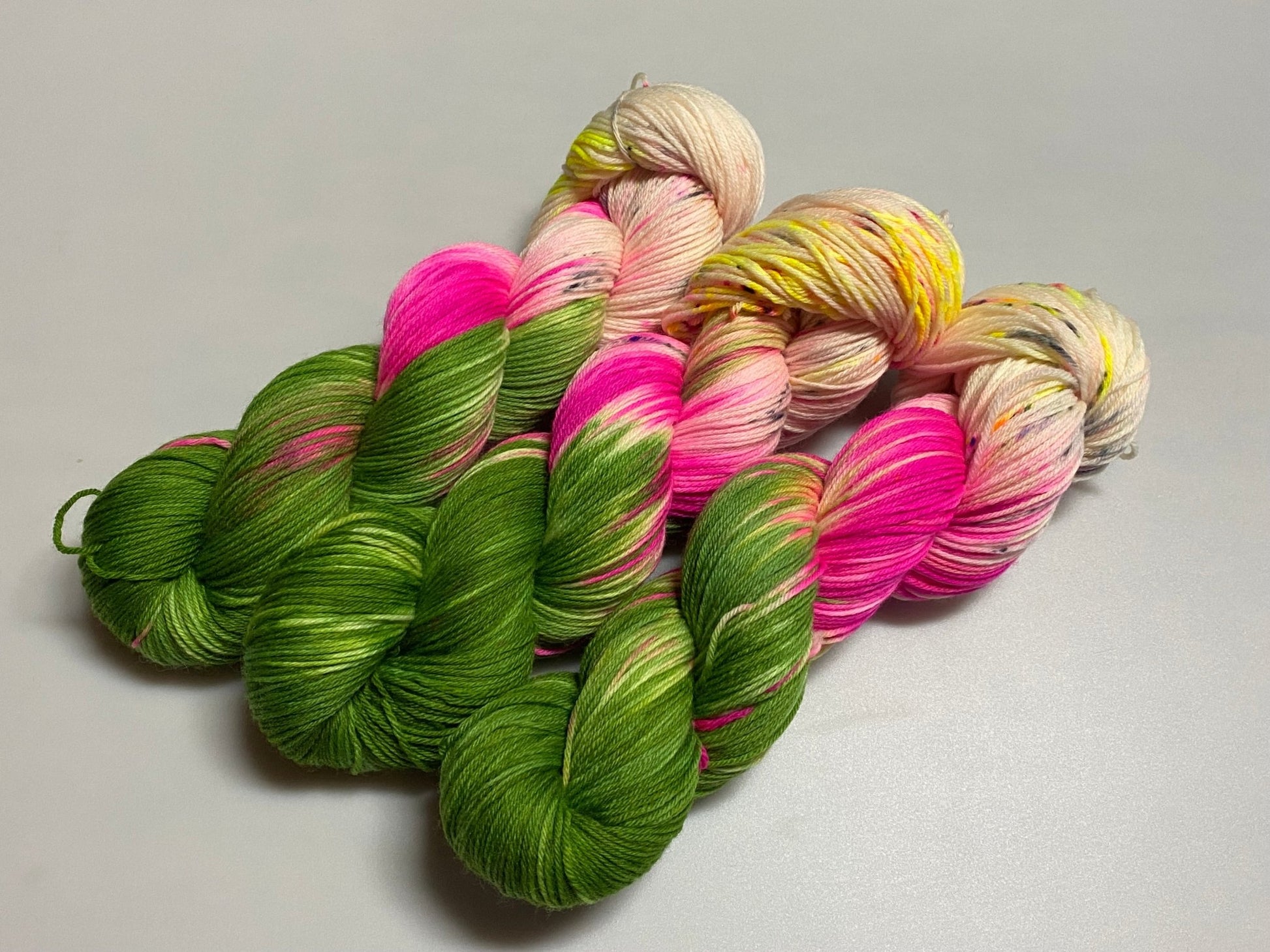 Hightwist, Handgefärbte Sockenwolle 4 Fach - Sonjas Wollanstalt