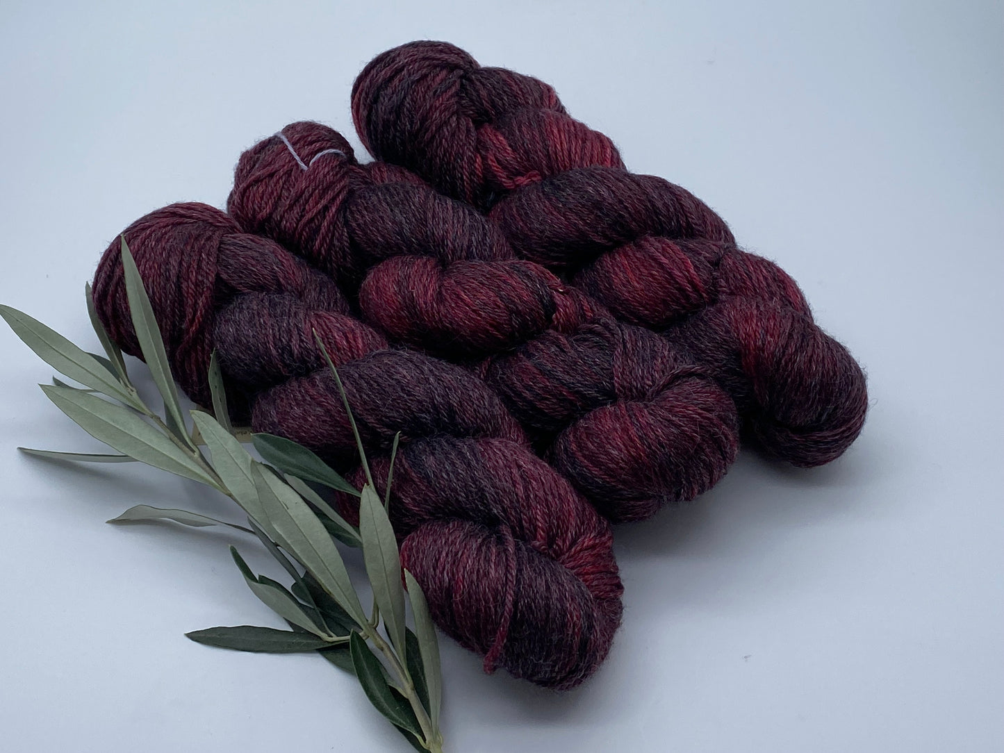 Merino Bambus DK handgefärbtes Merinogarn mit Bambusfaser
