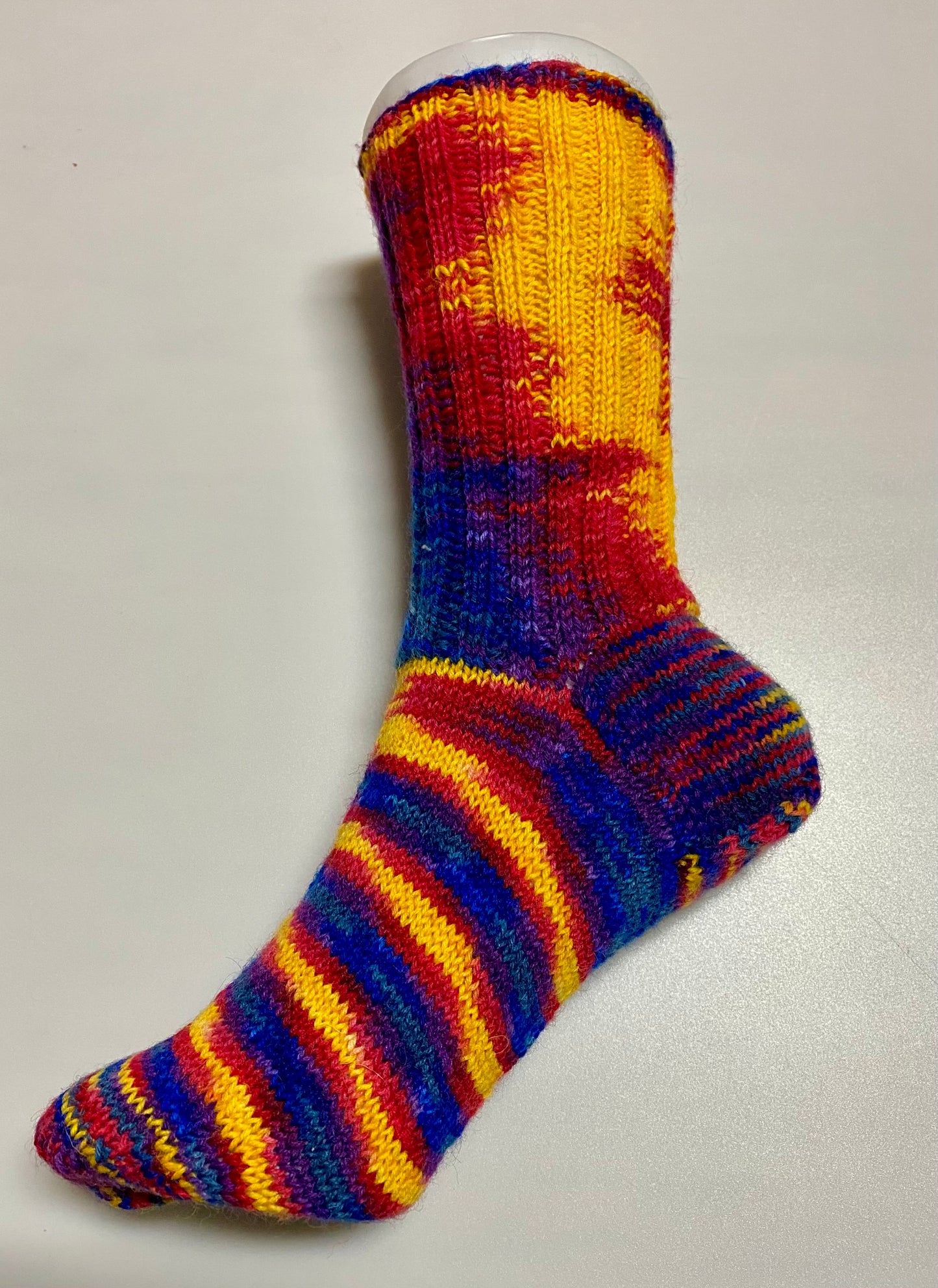 Basicsocks handgefärbte Sockenwolle