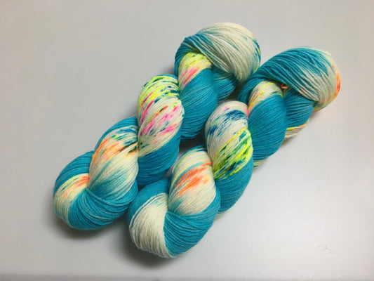 Fine Merino Socks 6 - fach handgefärbte Wolle - Sonjas Wollanstalt