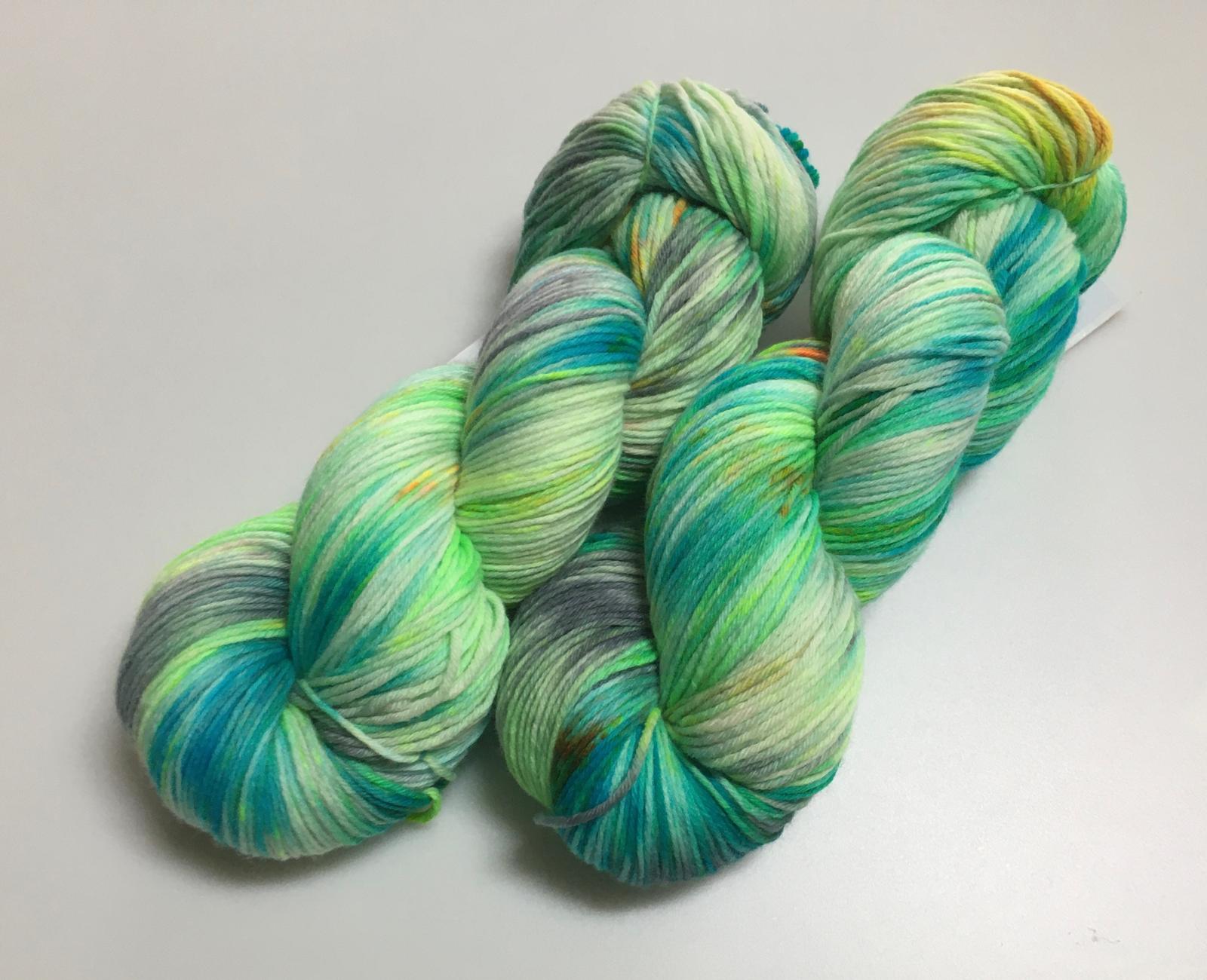 Fine Merino Socks 6 - fach handgefärbte Wolle - Sonjas Wollanstalt