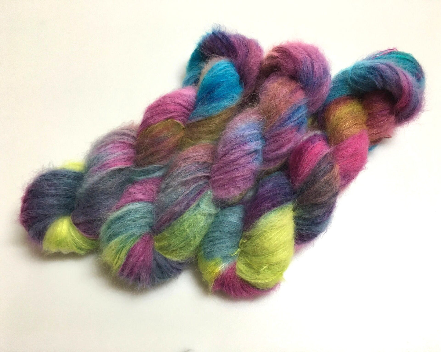 Dreamcloud Alpaka / Seide, handgefärbt 50g