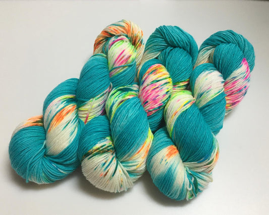 Fine Merino Socks 6 - fach handgefärbte Wolle - Sonjas Wollanstalt