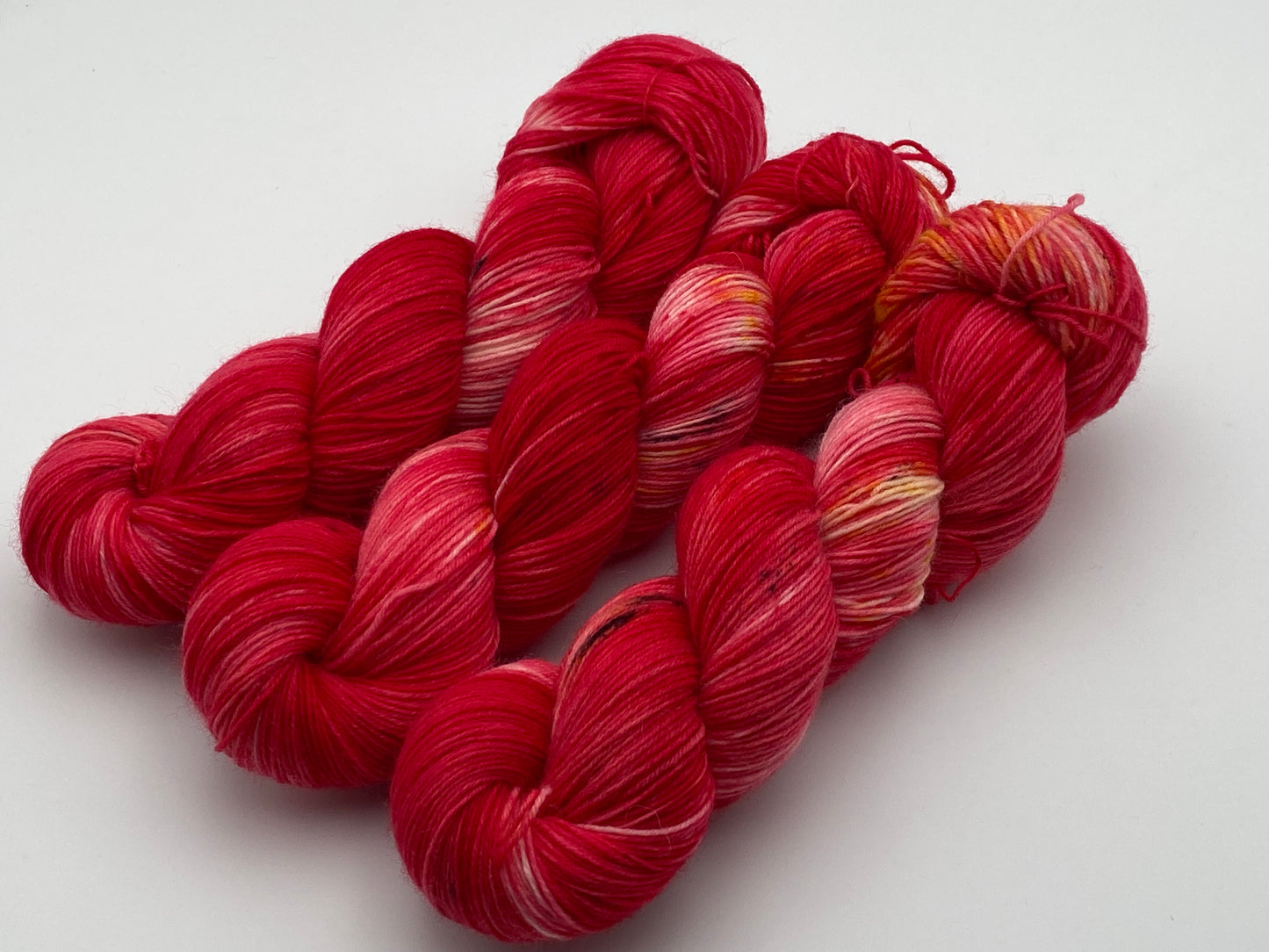 Hightwist, Handgefärbte Sockenwolle 4 Fach