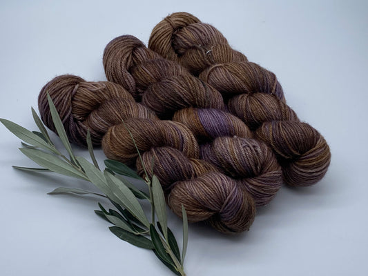 Merino Bambus DK  handgefärbtes Merinogarn mit Bambusfaser