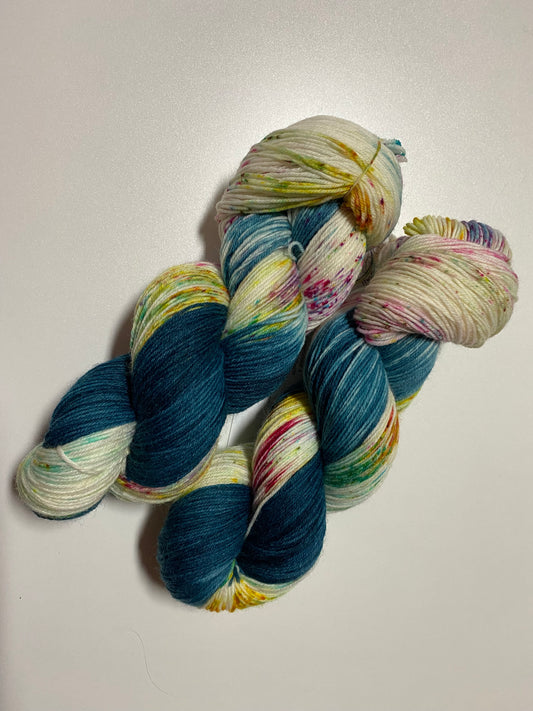 Fernersowo handgefärbte Wolle 4-fach