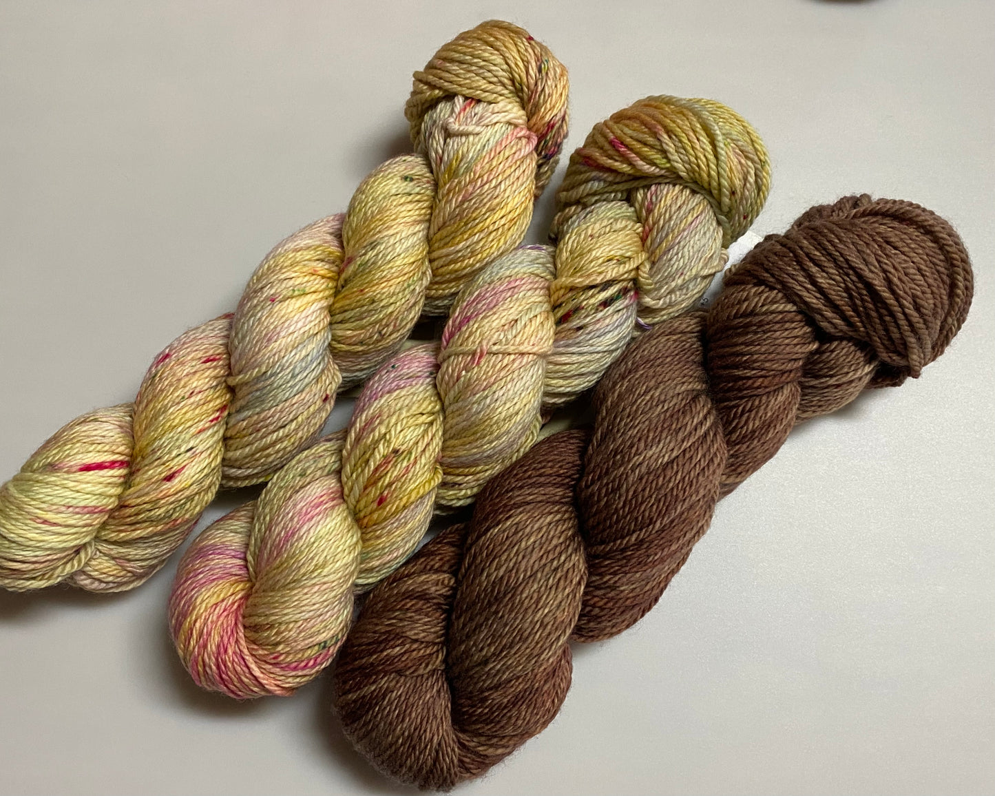 Merino 166 handgefärbtes Merinogarn Set 3x100g