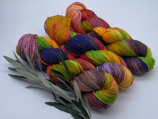 Rami Deluxe handgefärbte Wolle