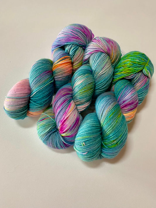 Fernersowo handgefärbte Wolle 4-fach