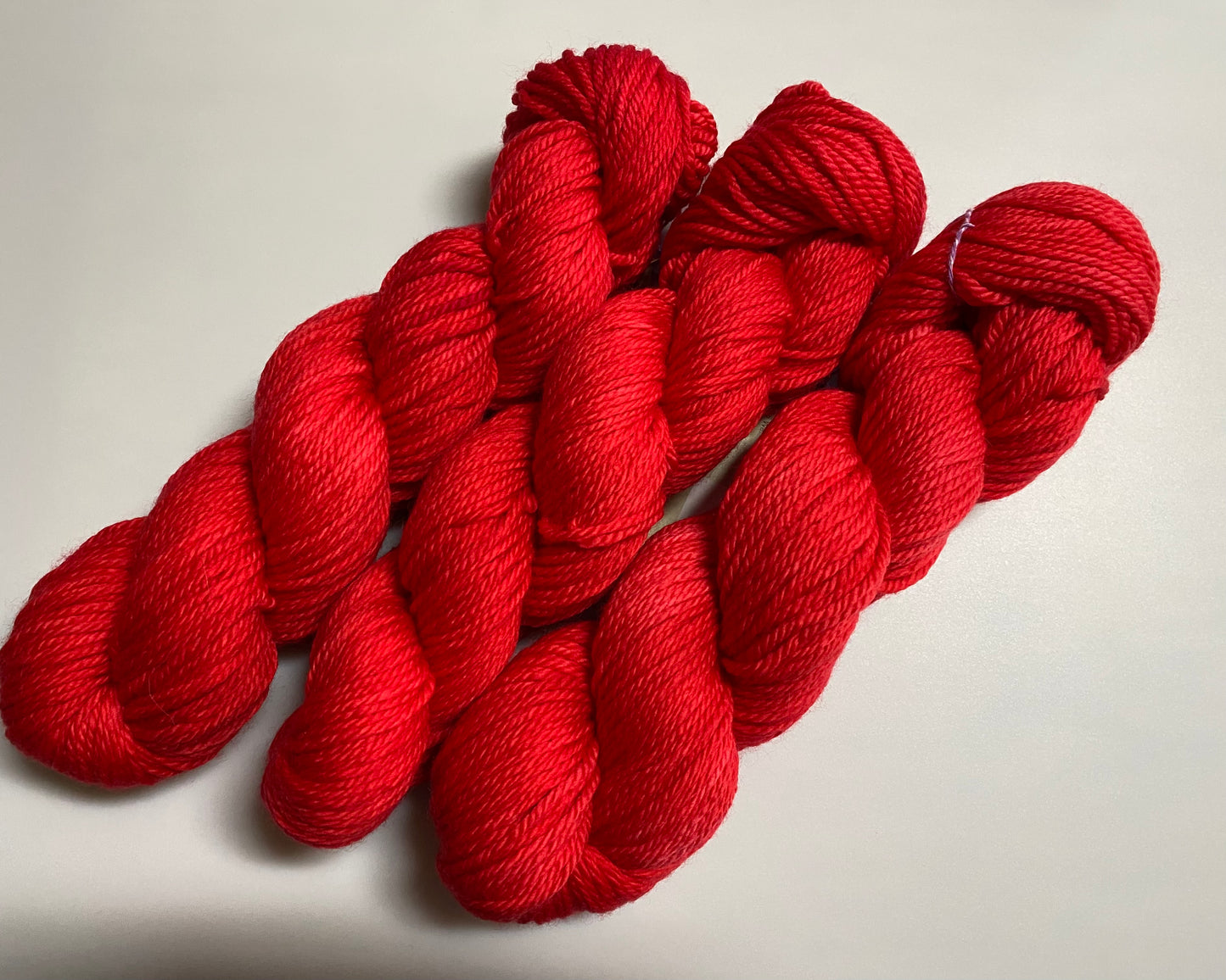 Merino 166 handgefärbtes Merinogarn 100g
