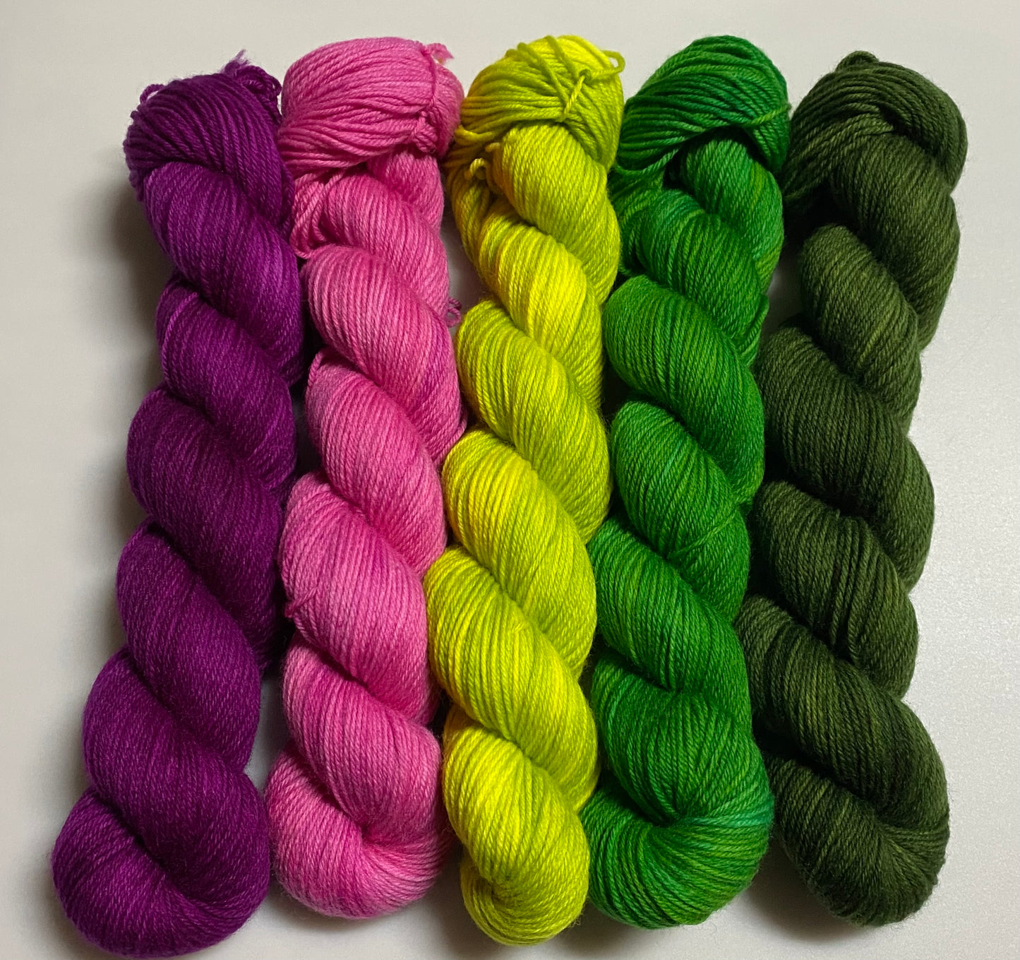 Fine Merino Socks 4-fach handgefärbt ca. 50g