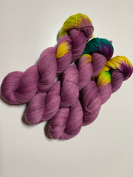 Fernersowo handgefärbte Wolle 4-fach