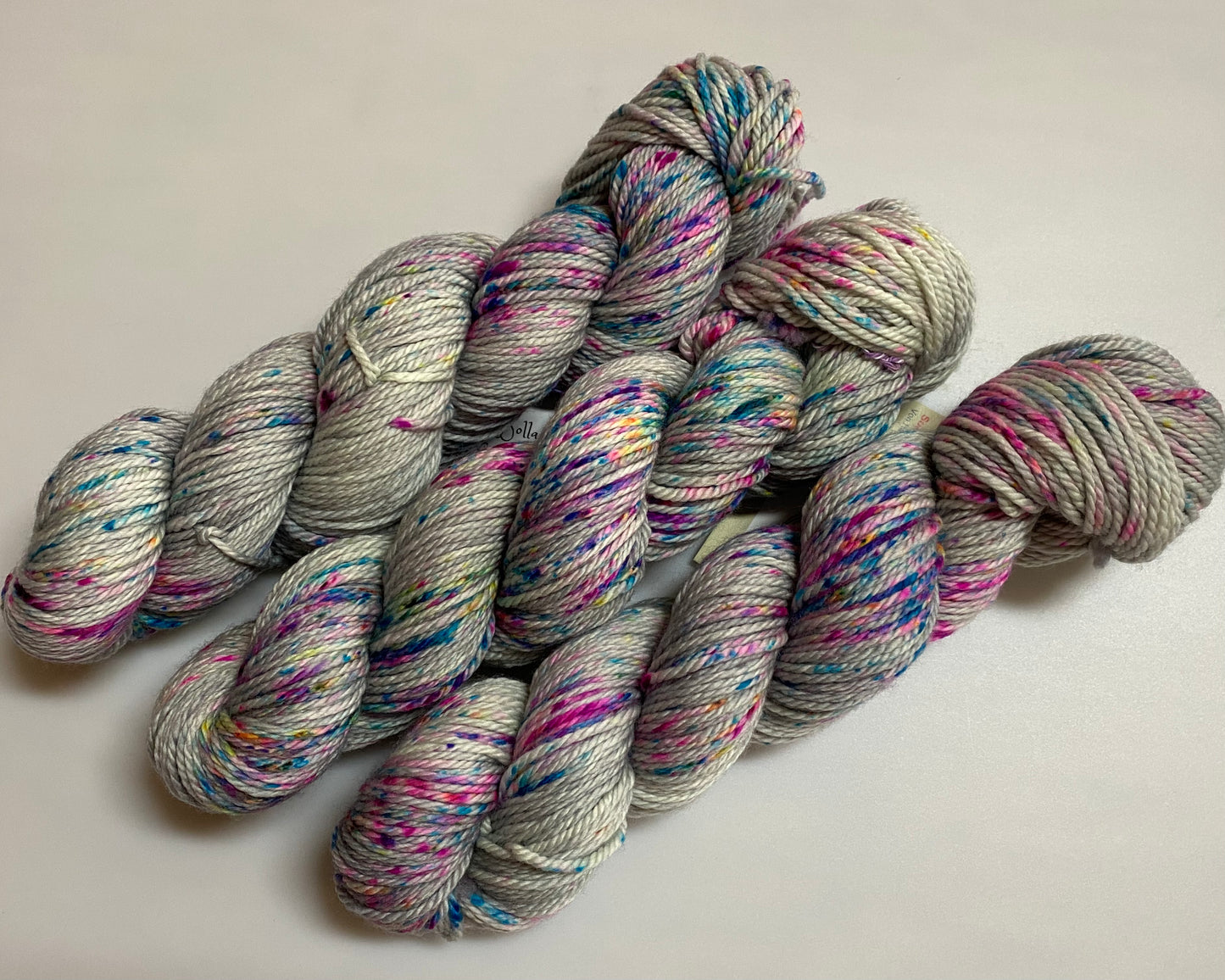 Merino 166 handgefärbtes Merinogarn 100g