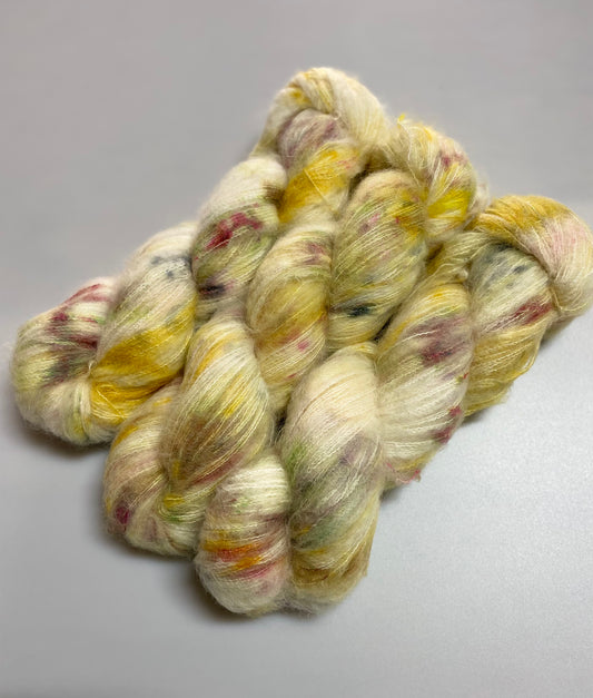 Dreamcloud  Alpaka / Seide, handgefärbt 50g