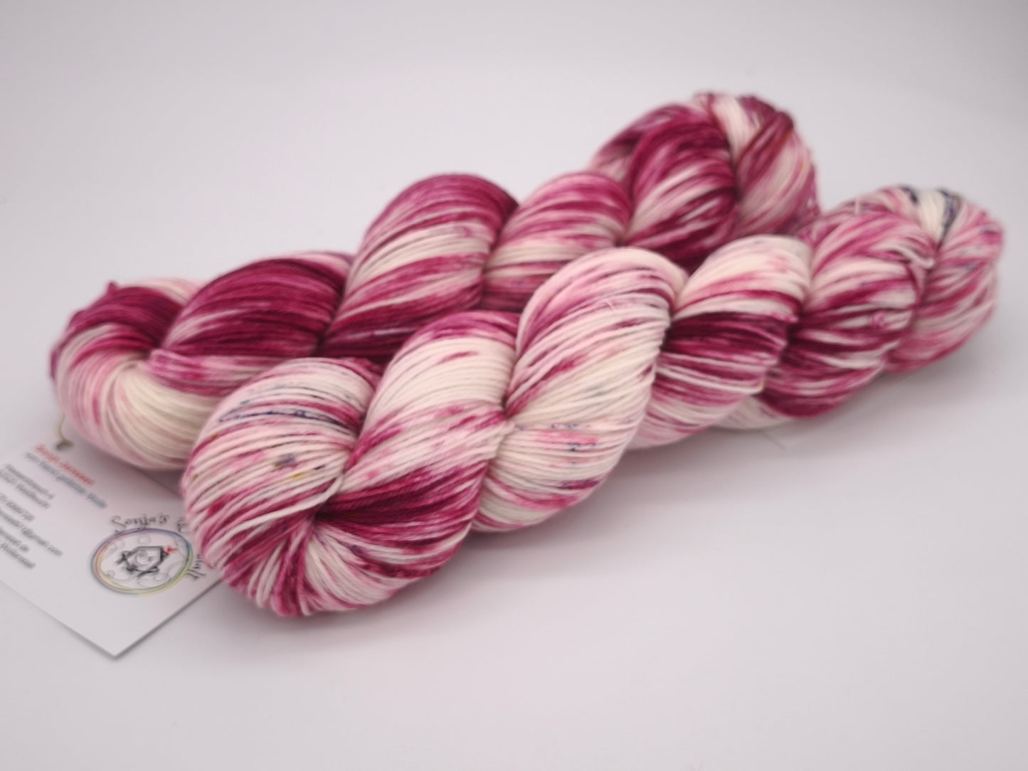 Hightwist, Handgefärbte Sockenwolle 4 Fach