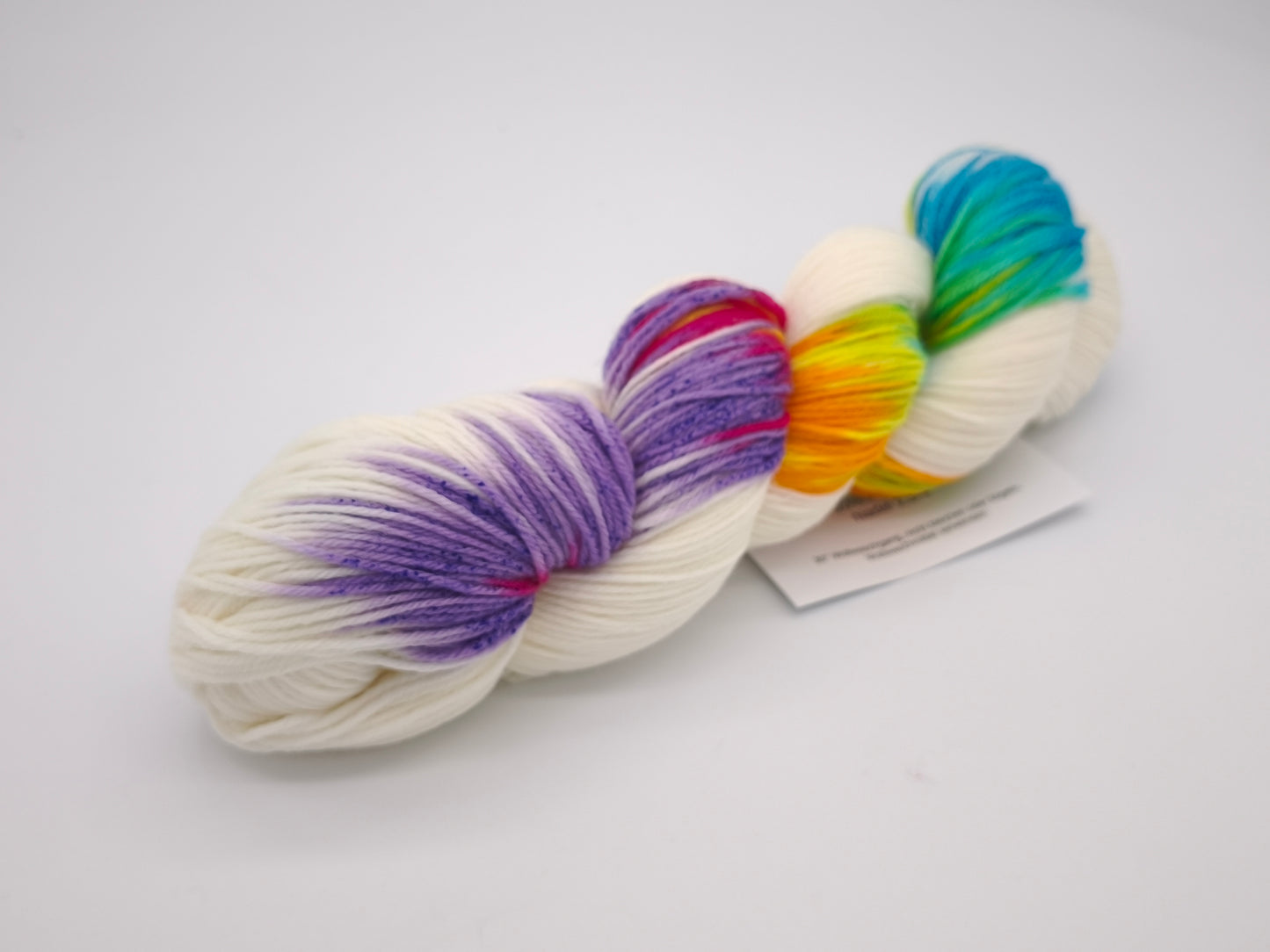 Hightwist, Handgefärbte Sockenwolle 4 Fach