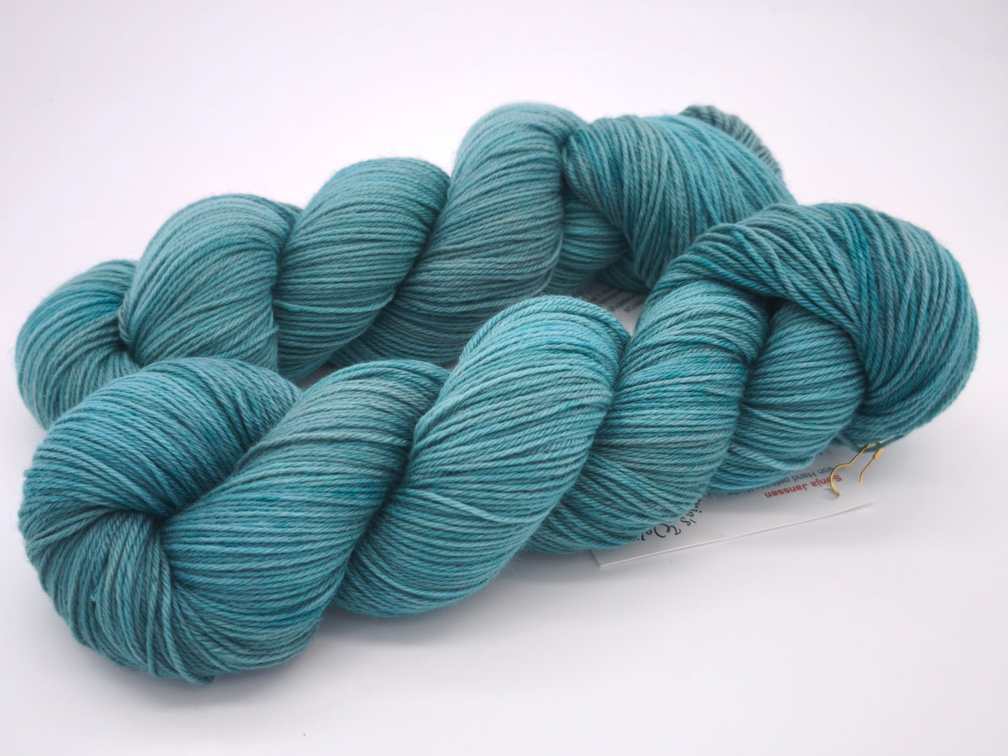 Hightwist, Handgefärbte Sockenwolle 4 Fach