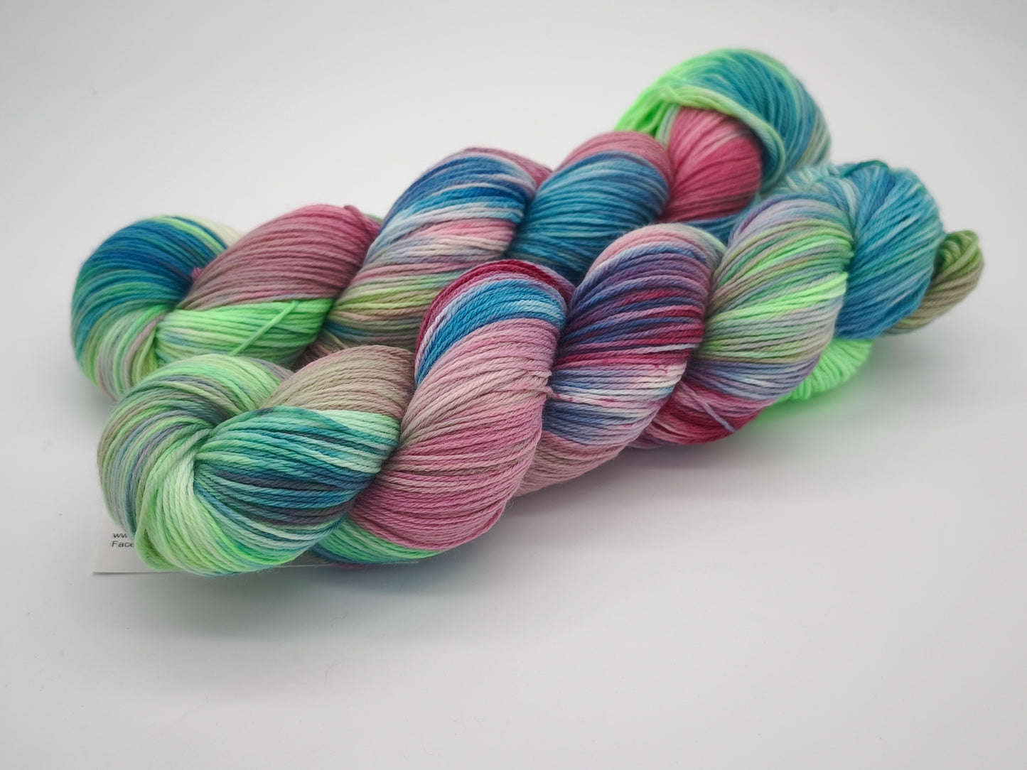 Hightwist, Handgefärbte Sockenwolle 4 Fach