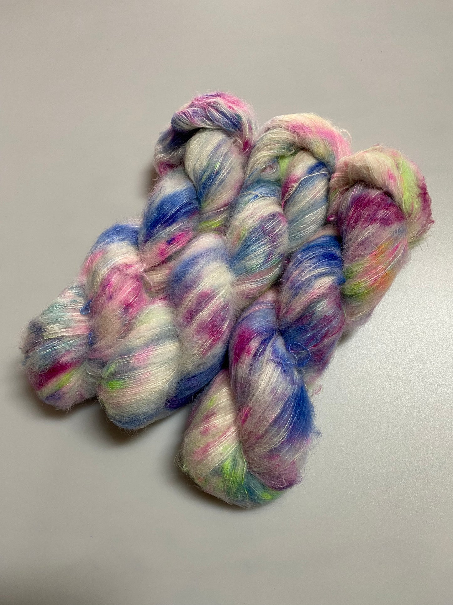 Dreamcloud  Alpaka / Seide, handgefärbt 50g